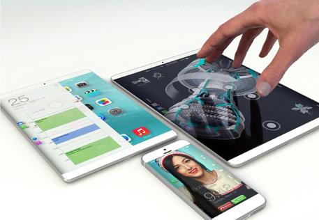 iPad Air 2, come lo immaginano i designers (dal sito beforeitsnews.com) © ANSA