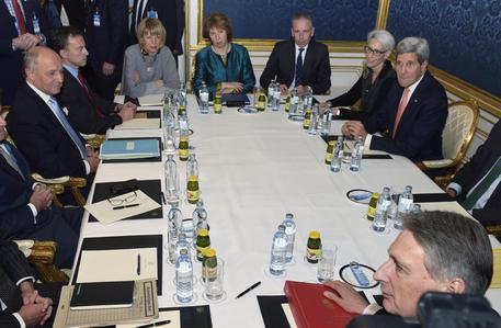 Un momento dei negoziati di Vienna sul nucleare iraniano fra Iran e i 5+1 (Usa-Russia-Cina-Gb-Francia-Germania) © ANSA 