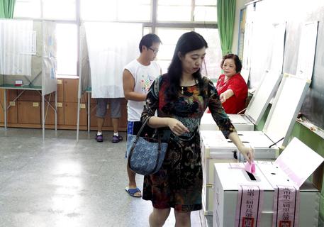 Elezioni a Taiwan © EPA