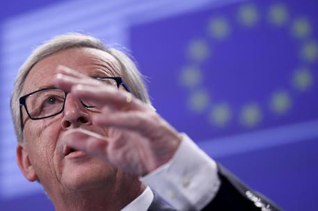 Il presidente della Commissione Ue Jean-Claude Junker © EPA