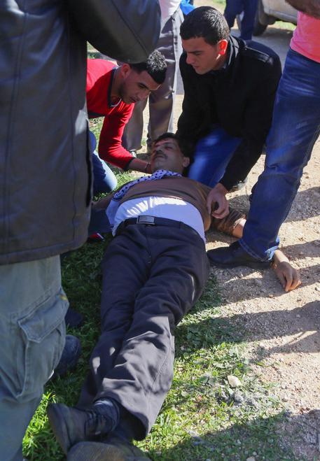 Ministro palestinese muore dopo scontri a Ramallah © EPA
