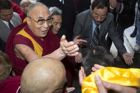 The Dalai Lama arrives in Rome © ANSA