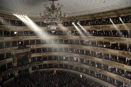 Una veduta dell'interno della Scala a Milano © EPA