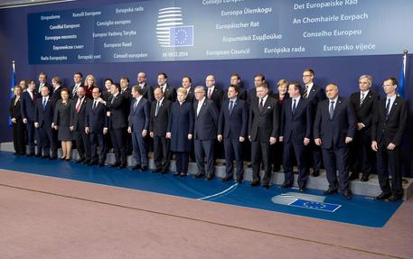 EUROPEAN SUMMIT OF THE HEADS OF STATE IN BRUXELLES © ANSA