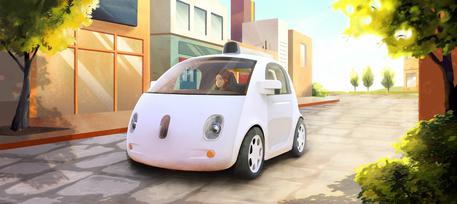 Google's new self driving car, il prototipo © EPA
