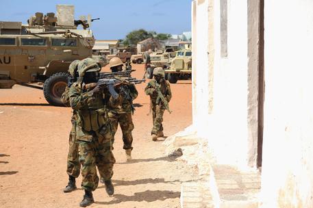 Le forze dell'Unione africana a Mogadiscio © ANSA 