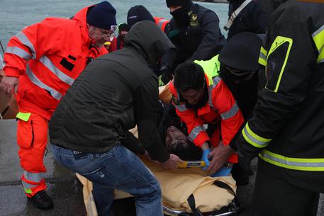 I soccorsi a Ravenna dopo la collisione tra motonavi ANSA/ PASQUALE BOVE © ANSA