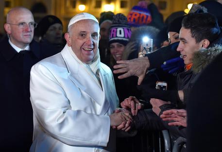 Papa Francesco è il protagonista dell'anno © ANSA