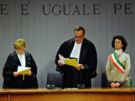 Al centro il giudice Alessandro Nencini © ANSA