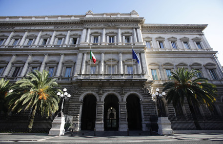 Veduta esterna della sede della Banca d'Italia © ANSA