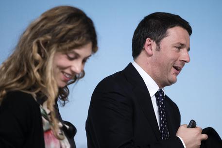 Matteo Renzi con il ministro Madia © ANSA 