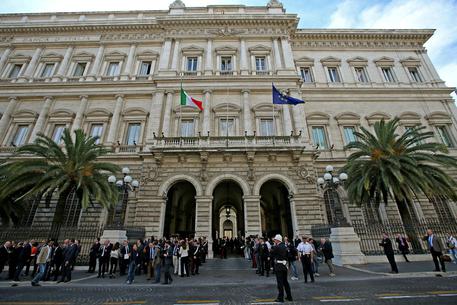 Veduta esterna della sede della Banca d'Italia, Palazzo Koch, a Roma © ANSA 