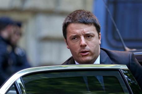 Il presidente del Consiglio Matteo Renzi, foto d'archivio © ANSA 