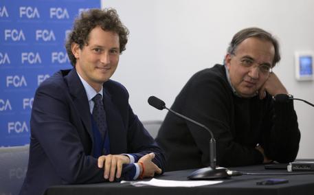 John Elkann e Sergio Marchionne © EPA