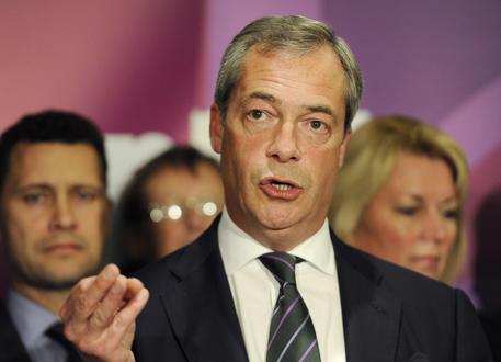 Nigel Farage, leader dell'Ukip © EPA