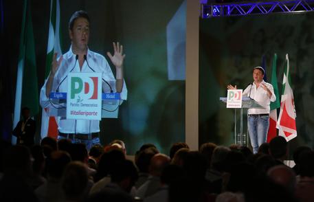 Matteo Renzi all'assemblea Pd © ANSA