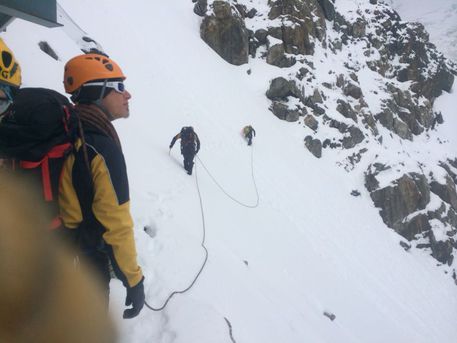Incidenti montagna: due dispersi sul Monte Bianco (Aosta) © ANSA