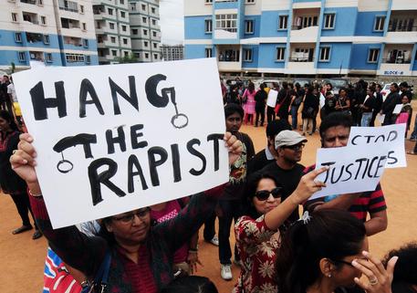 Proteste a Bangalore contro molestie sessuali a studentessa (Foto Archivio) © ANSA 