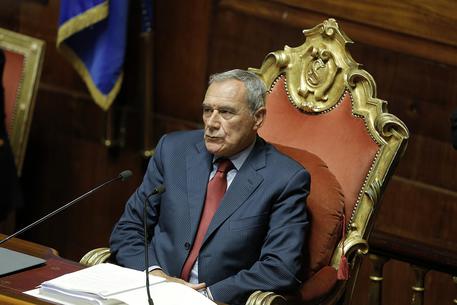 Il presidente del Senato Piero Grasso © ANSA