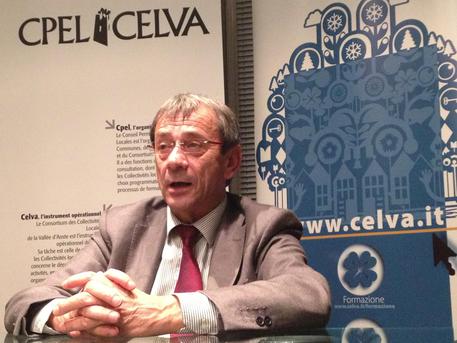 Enti locali: Bruno Giordano, presidente del Celva/Cpel © ANSA