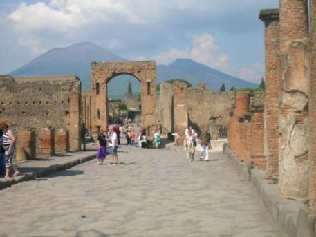 Un'immagine degli scavi di Pompei © ANSA