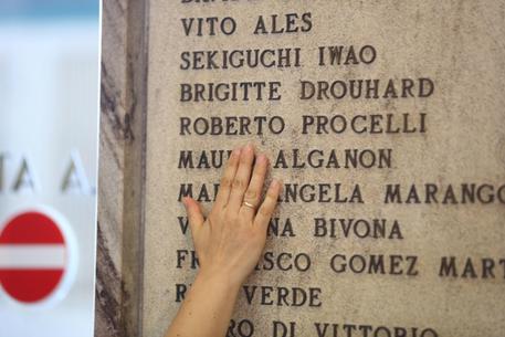 Strage Bologna: commemorazione in ricordo del 2 agosto 1980 © ANSA