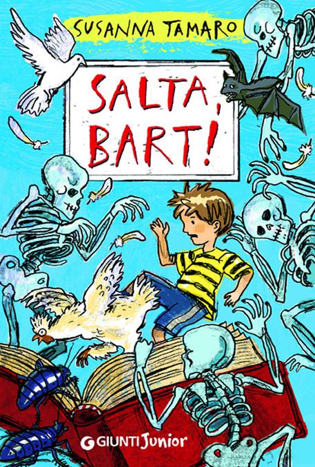 La copertina di 'Salta, Bart!' di Susanna Tamaro © ANSA