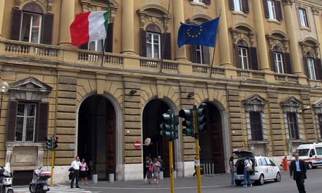 Ministero dell'Economia e delle Finanze in via XX settembre a Roma © ANSA