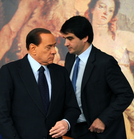 Silvio Berlusconi e Raffaele Fitto © ANSA