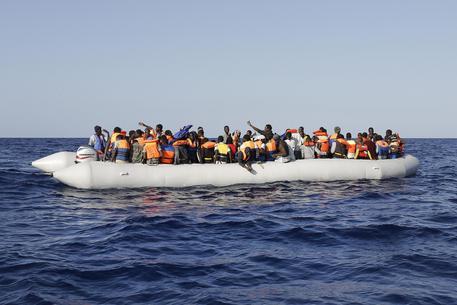 Un salvataggio di migranti © ANSA