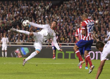 Colpo in acrobazia di Cristiano Ronaldo © AP