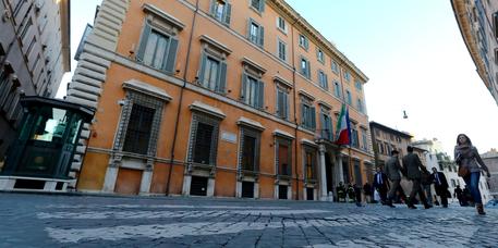 Una veduta esterna di Palazzo Giustiniani a Roma © ANSA