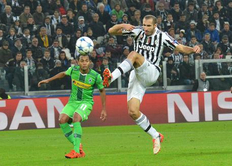 Un'immagine della partita Juventus-Borussia Monchengladbach © ANSA