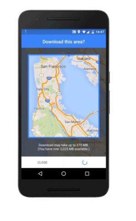 Con Google Maps si naviga anche offline © ANSA