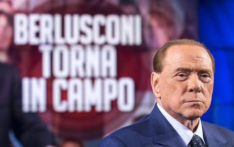 Berlusconi a Porta a Porta © ANSA