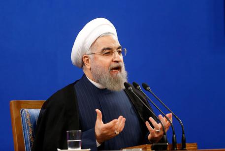 Il presidente iraniano Hassan Rohani © EPA