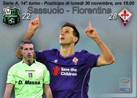 Sassuolo-Fiorentina di lunedi' alle 19.00 in A © ANSA