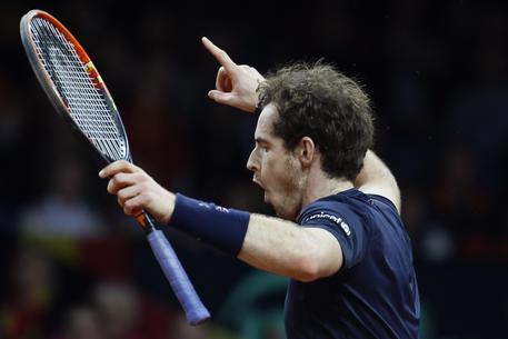 Tennis, Coppa Davis: Murray batte Bemelmans, Belgio-Gb 1-1 © AP