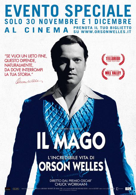 CINEMA: IN UN FILM LA STORIA DEL 'MAGO' ORSON WELLES © ANSA