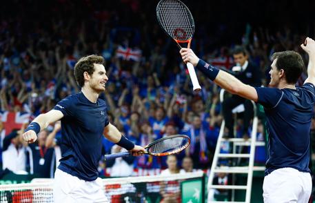 Davis Cup final Belgium vs Great Britain © EPA