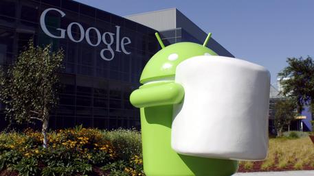Il simbolo di Android, il sistema operativo di Google © ANSA
