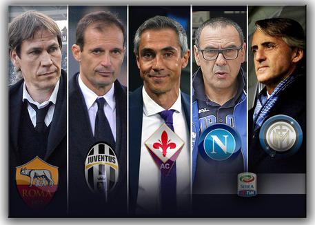 Serie A 2015-2016, in cinque per il titolo © ANSA