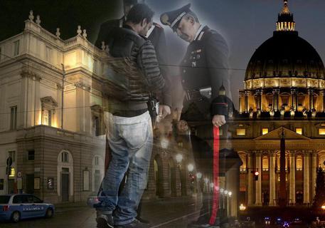 Terrorismo, Milano e Roma blindate © ANSA