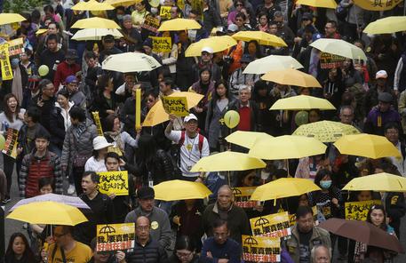 Protesta per la democrazia a Hong Kong © AP