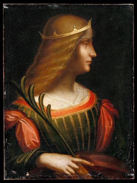 Ritratto di Isabella d'Este, dipinto attribuito a Leonardo da Vinci © ANSA