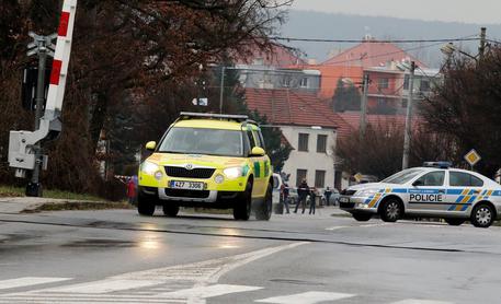 Repubblica Ceca, strage in ristorante, almeno 9 morti © EPA