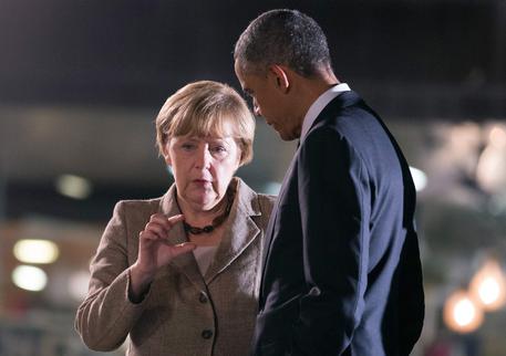 Angela Merkel e Barack Obama al G20 in Australia © EPA