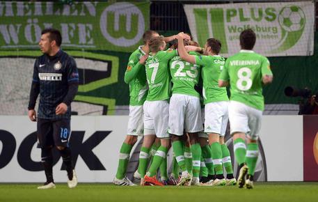 Wolfsburg- Inter © EPA