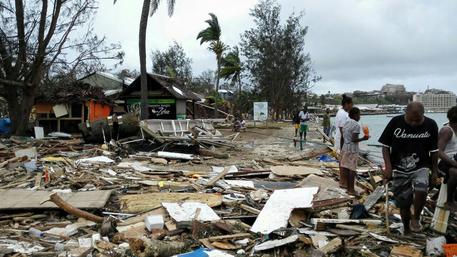 Vanuatu: effetti del super ciclone Pam © AP
