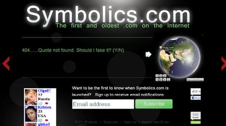 Symbolics, compie 30 anni il primo dominio '.com' © ANSA